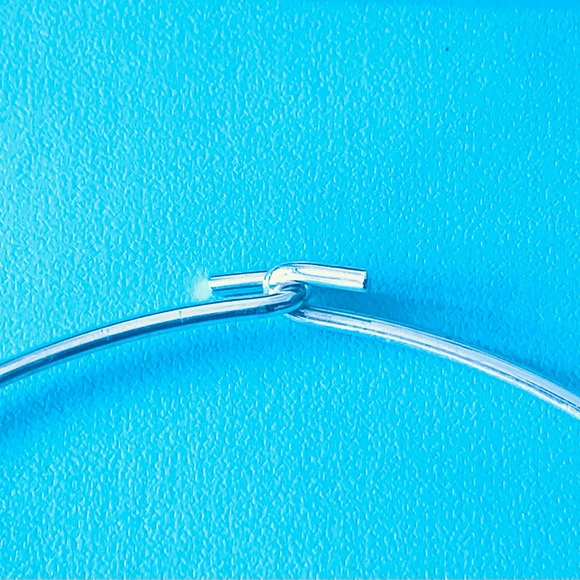 Tiffany & Co XL oval tag wire necklace - Picture 7 of 9